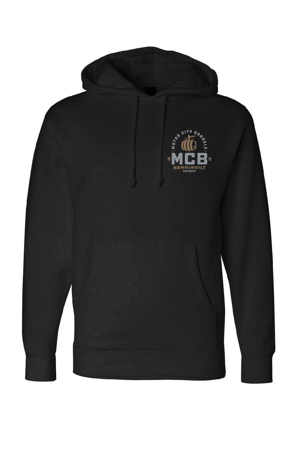 Unisex MCB Heavy Cotton Hoodie in Black