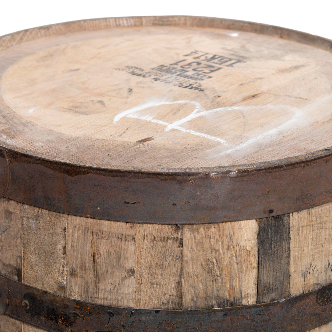Grade A Whiskey Barrel Whole Authentic 53 Gallon - Motor City Barrels
