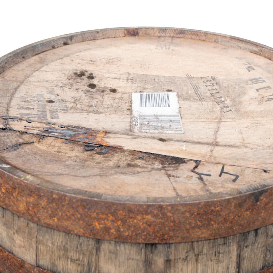 Grade B Whiskey Barrel Whole Authentic 53 Gallon - Motor City Barrels