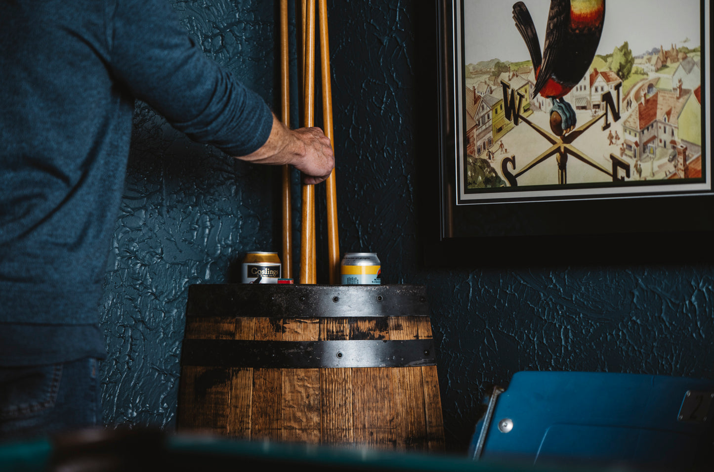 Pool Stick Holder