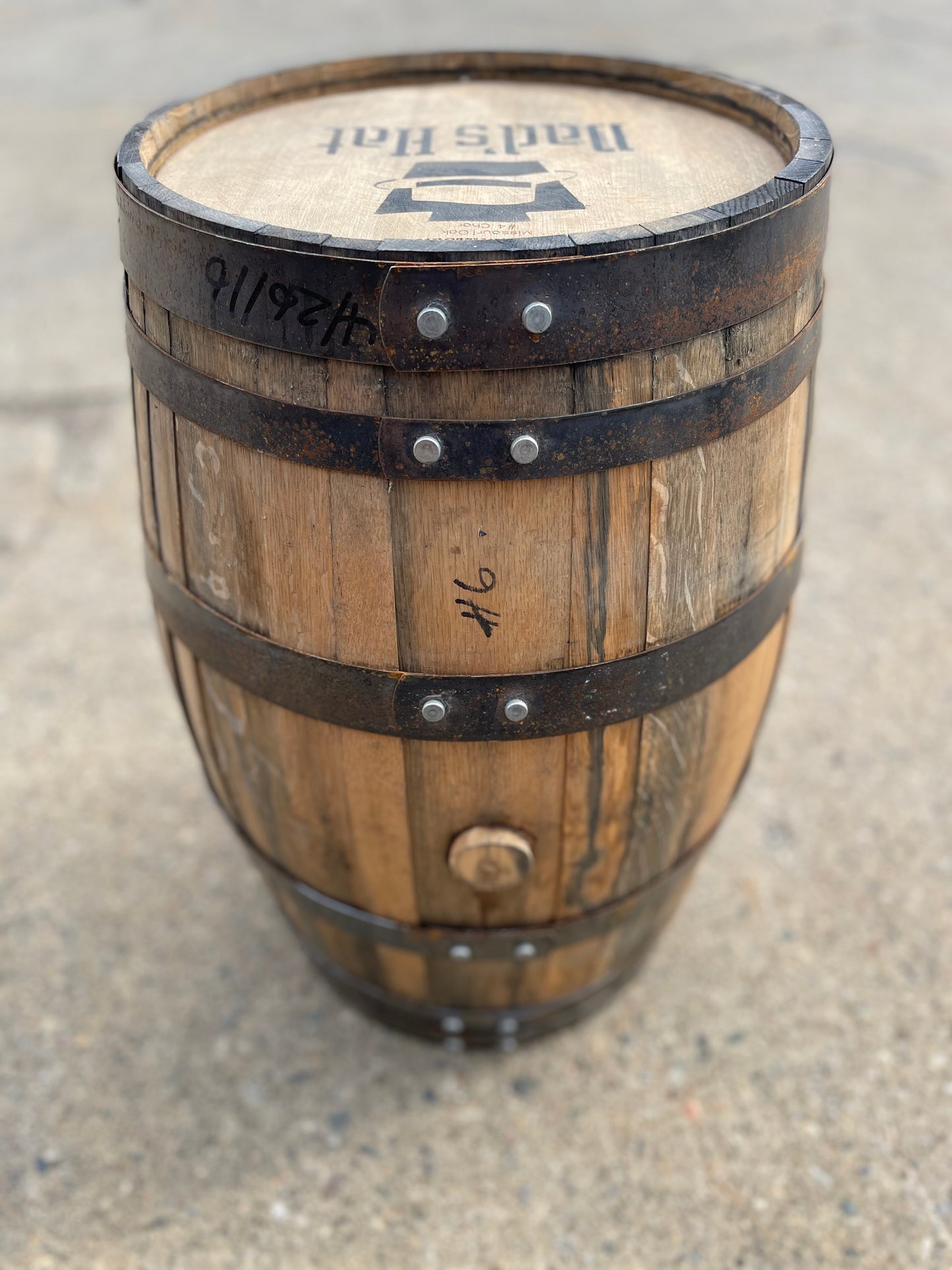 Whole Barrel - Small - 15 Gallon - Furniture Grade - Various Brands