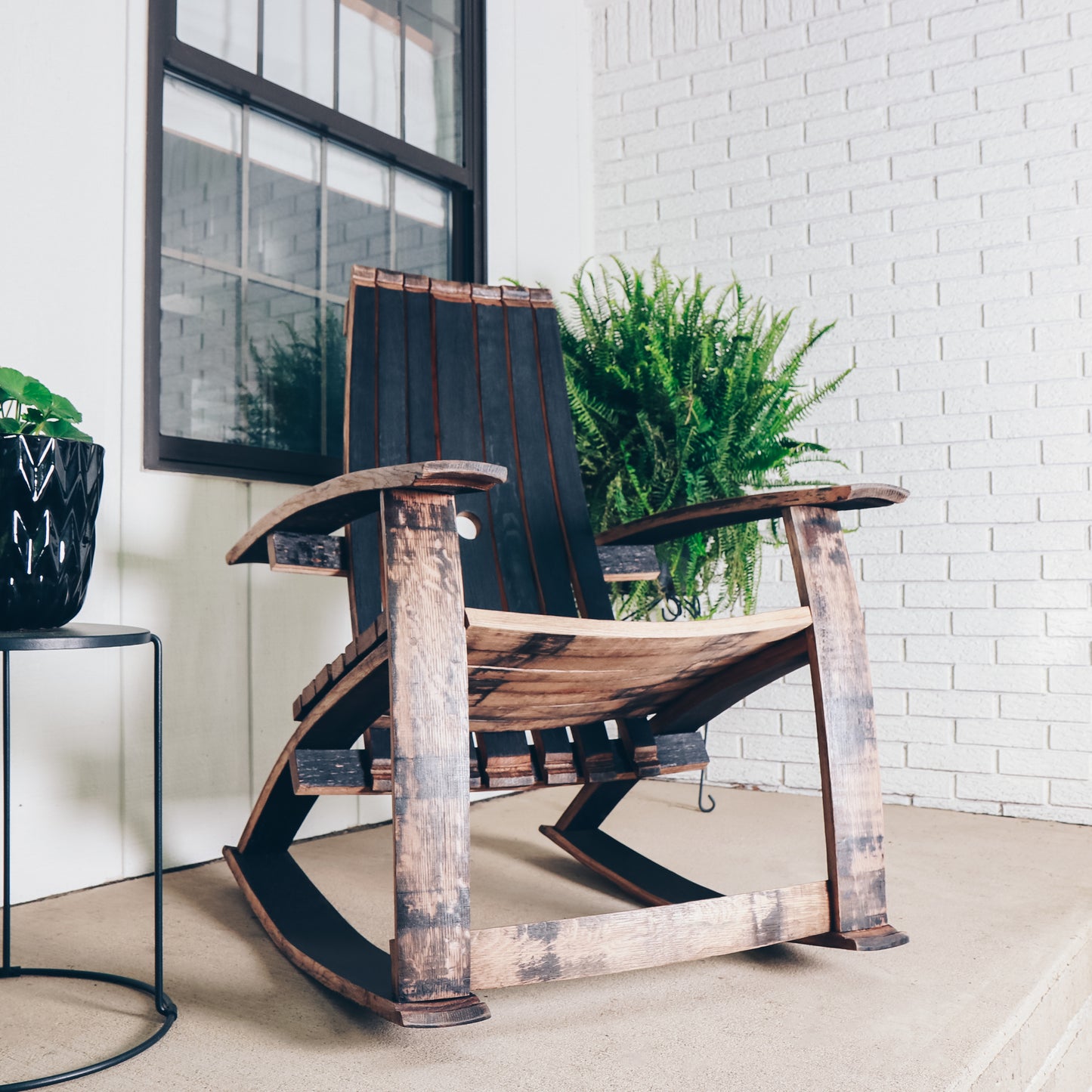 Rockin' Rye Rocking Chair - Motor City Barrels