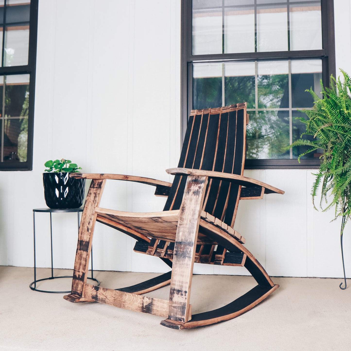Rockin' Rye Rocking Chair - Motor City Barrels