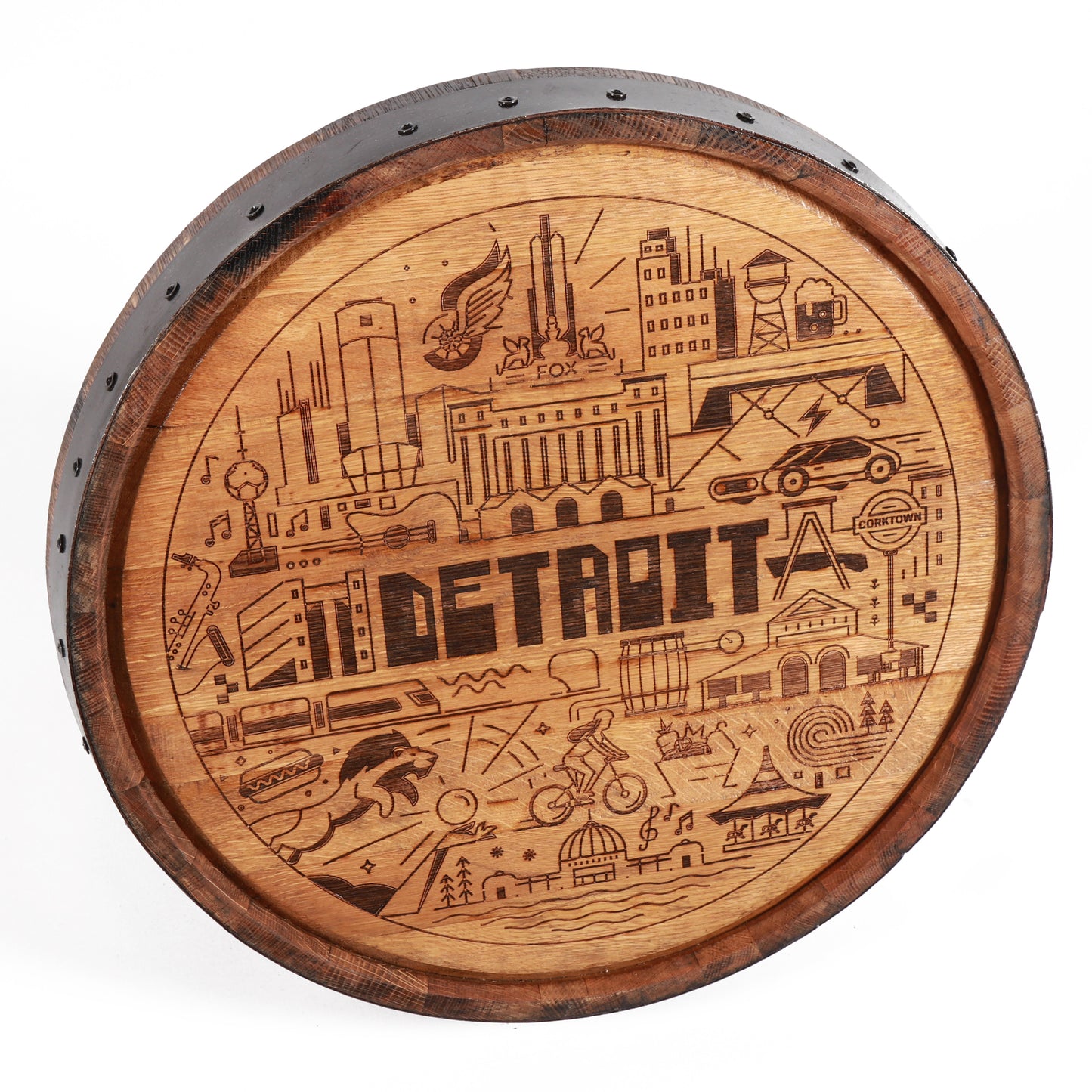 Detroit City Barrel Cap - Motor City Barrels