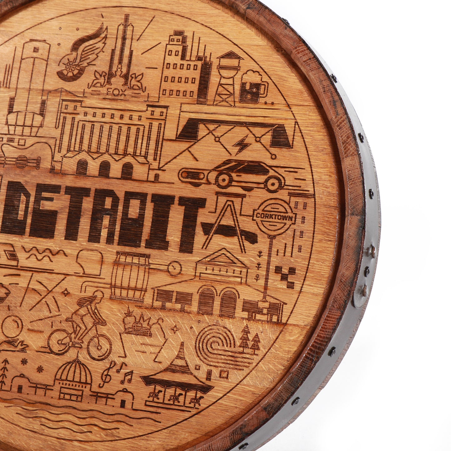 Detroit City Barrel Cap - Motor City Barrels