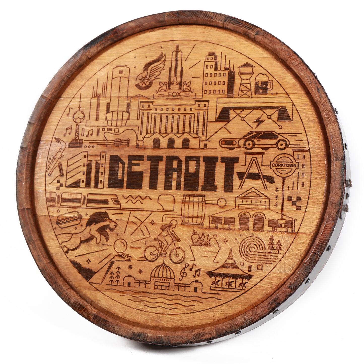 Detroit City Barrel Cap - Motor City Barrels