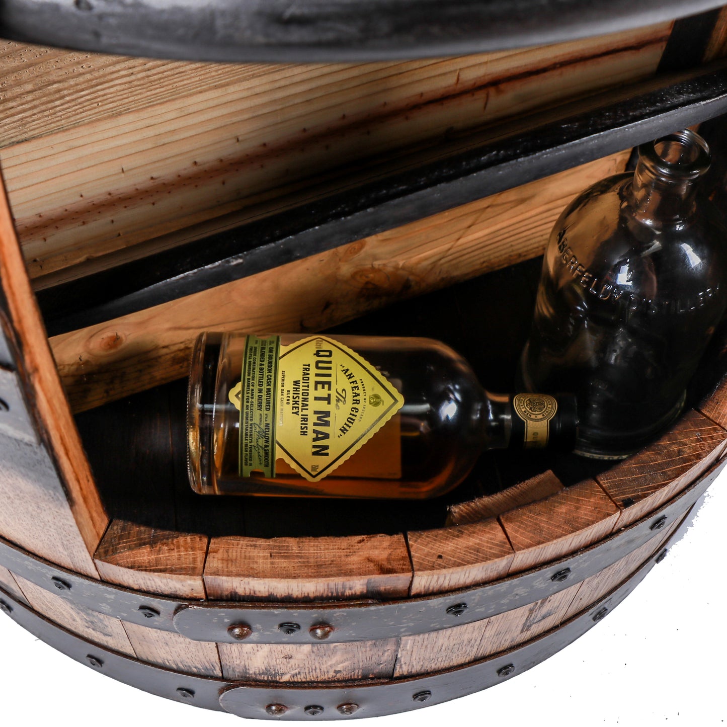 Copper Hill Open Shelf Cabinet - Motor City Barrels