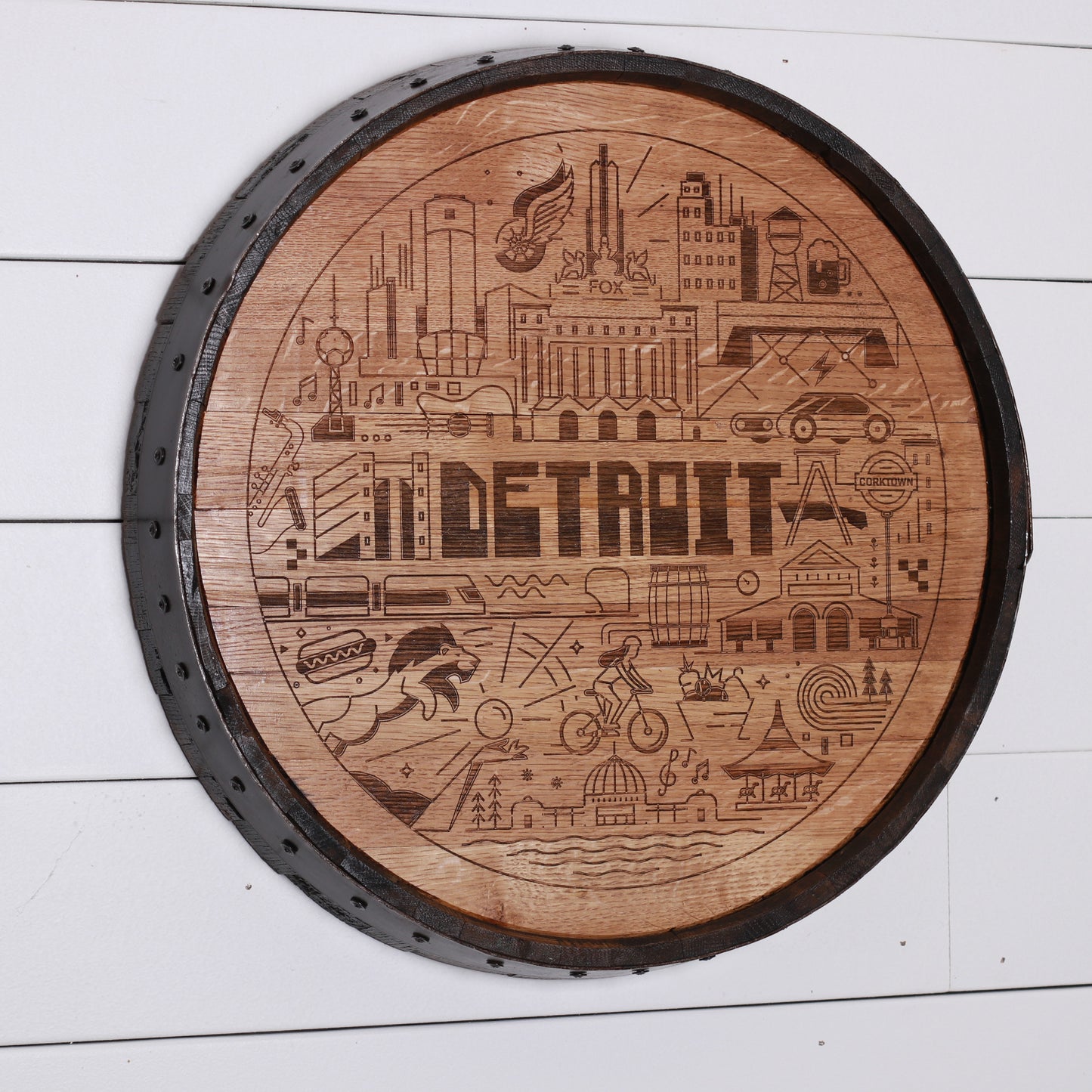 Detroit City Barrel Cap - Motor City Barrels