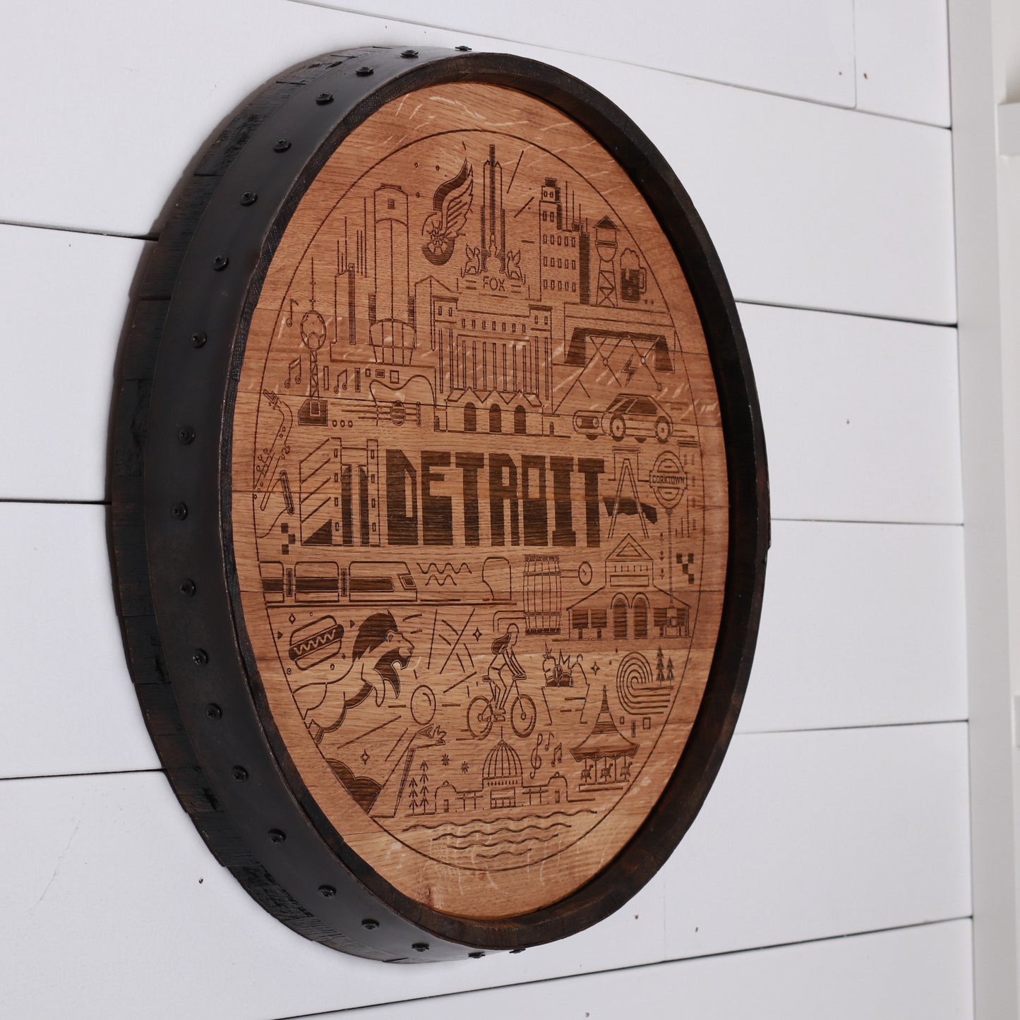 Detroit City Barrel Cap - Motor City Barrels