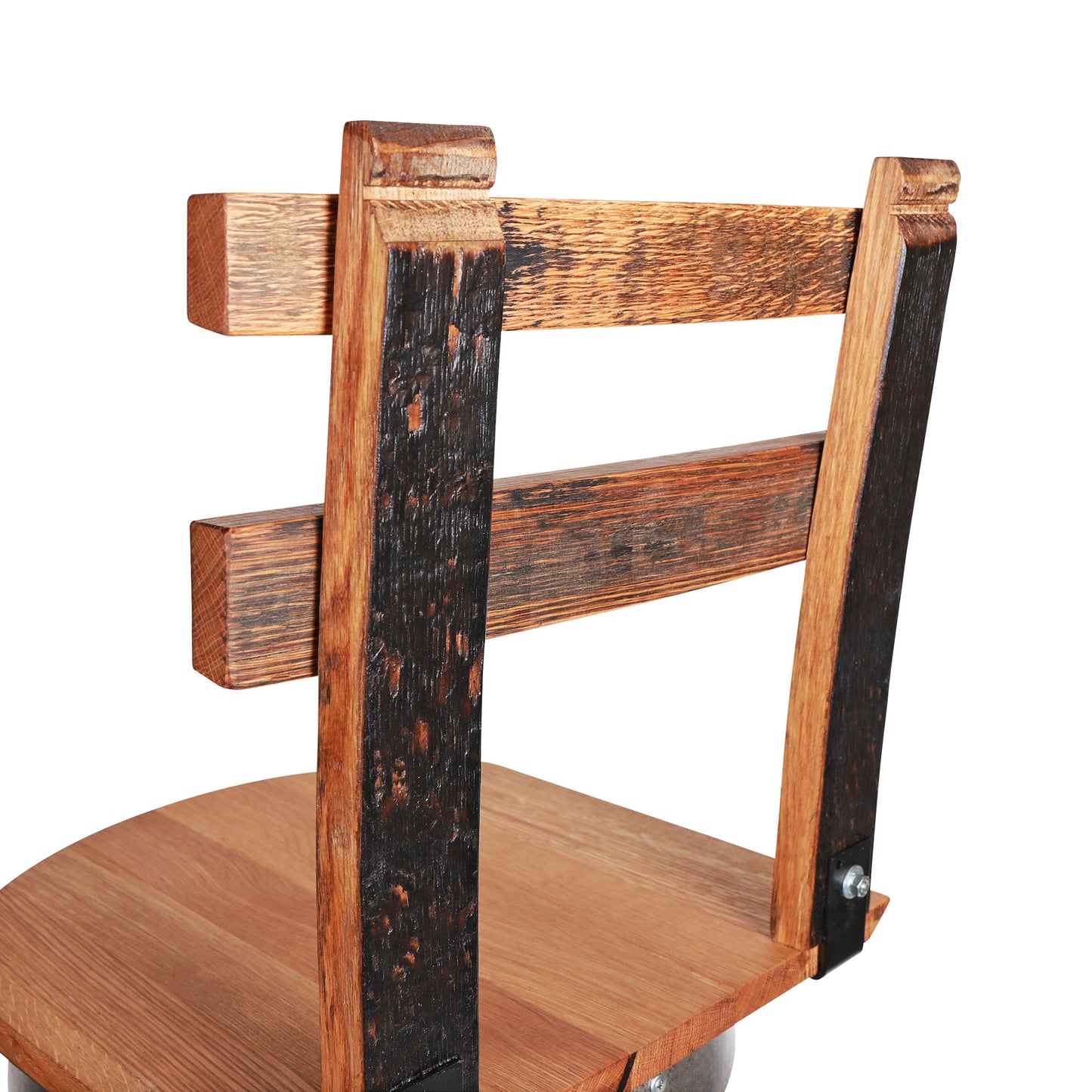 125 PROOF Bar Stool with Swivel Seat - Motor City Barrels