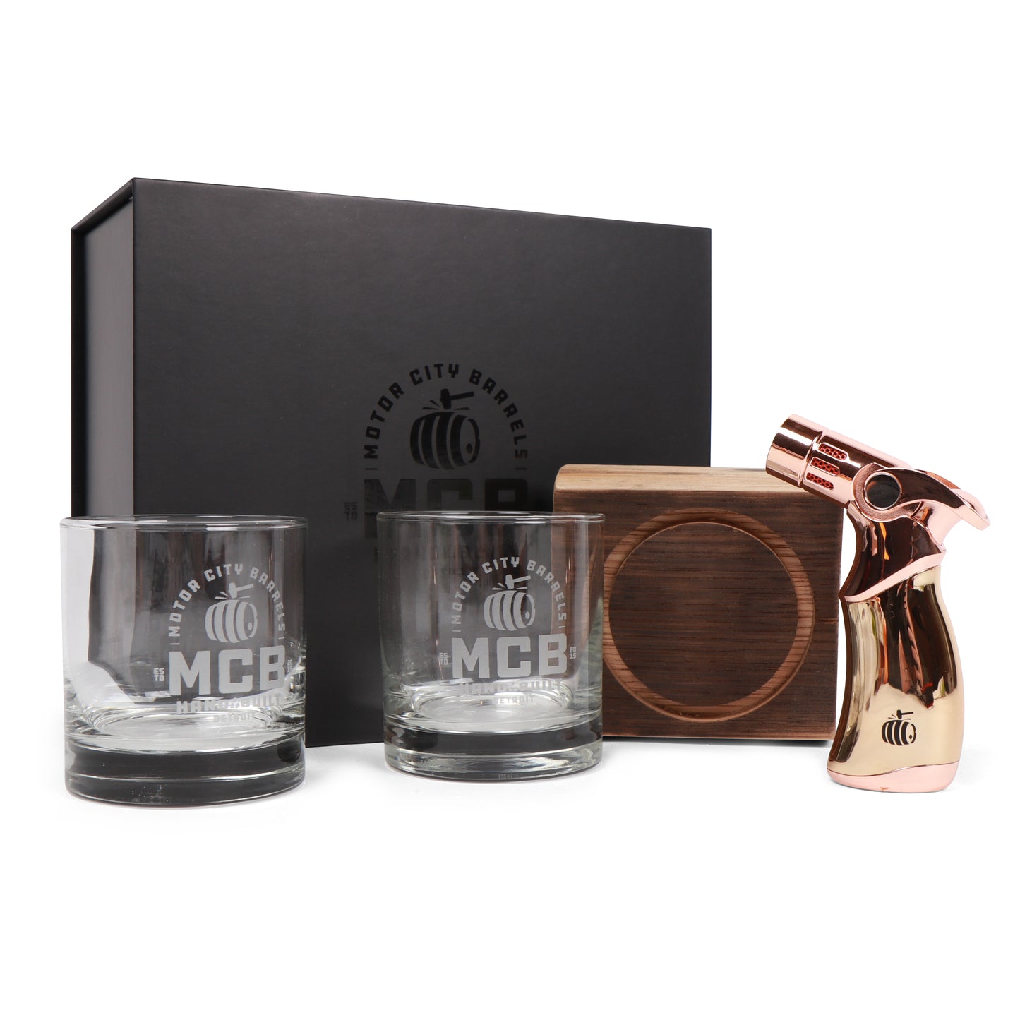 Aroma Series Barrel Wood Smoked Cocktail Kit - Motor City Barrels