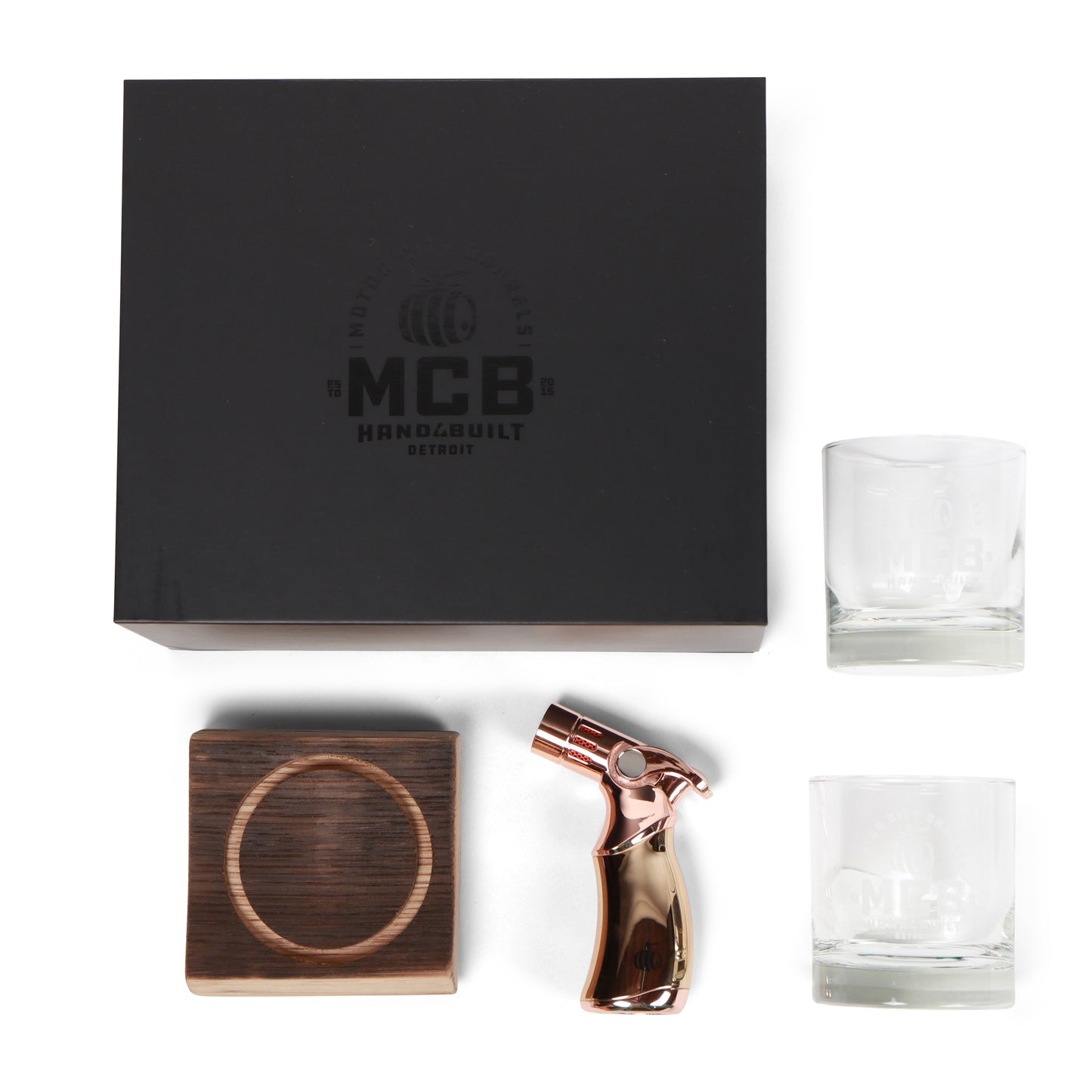 Aroma Series Barrel Wood Smoked Cocktail Kit - Motor City Barrels