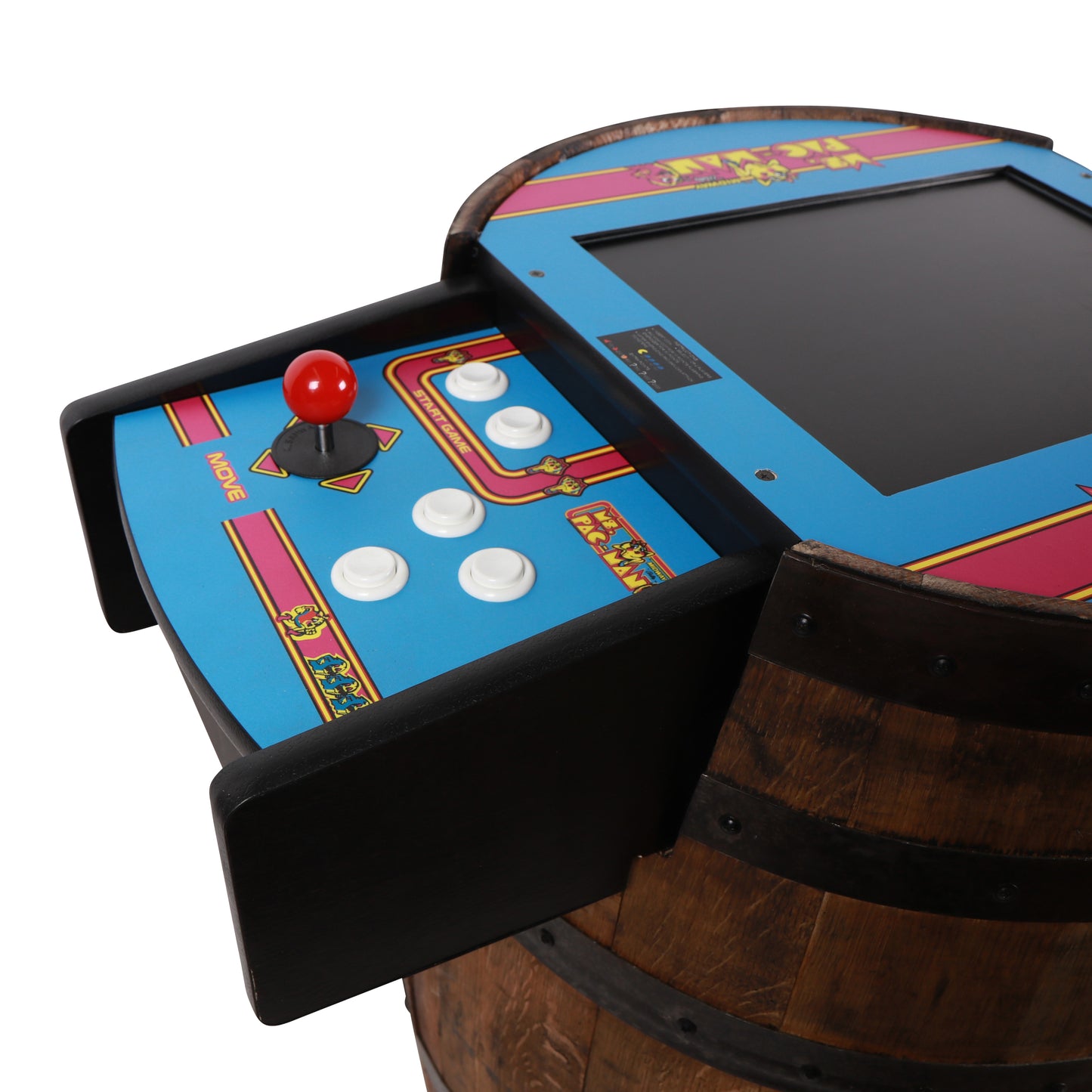 8-Bit Blend - Whiskey Barrel Arcade - Motor City Barrels