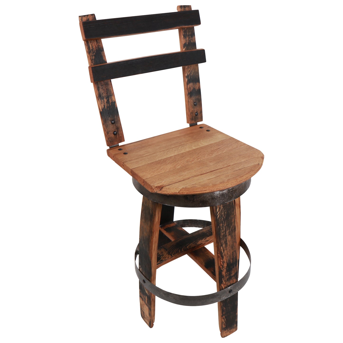 125 PROOF Bar Stool - Motor City Barrels