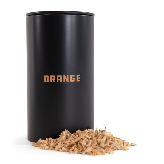 Orange Flavor Smoked Cocktail Wood Chips - Large - Motor City Barrels