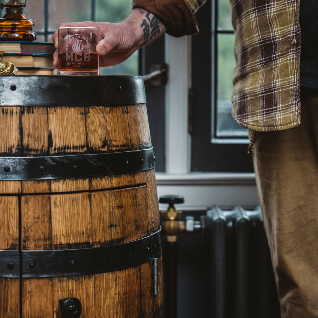 Mash Mountain Cabinet with Doors - Motor City Barrels