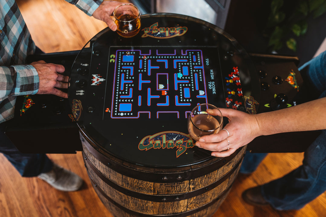 8-Bit Blend - Whiskey Barrel Arcade - Motor City Barrels