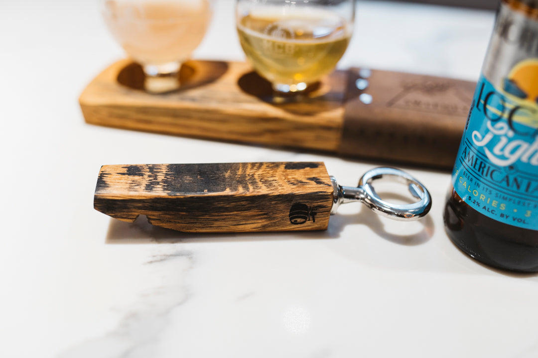 Barrel Stave Handheld Bottle Opener - Motor City Barrels