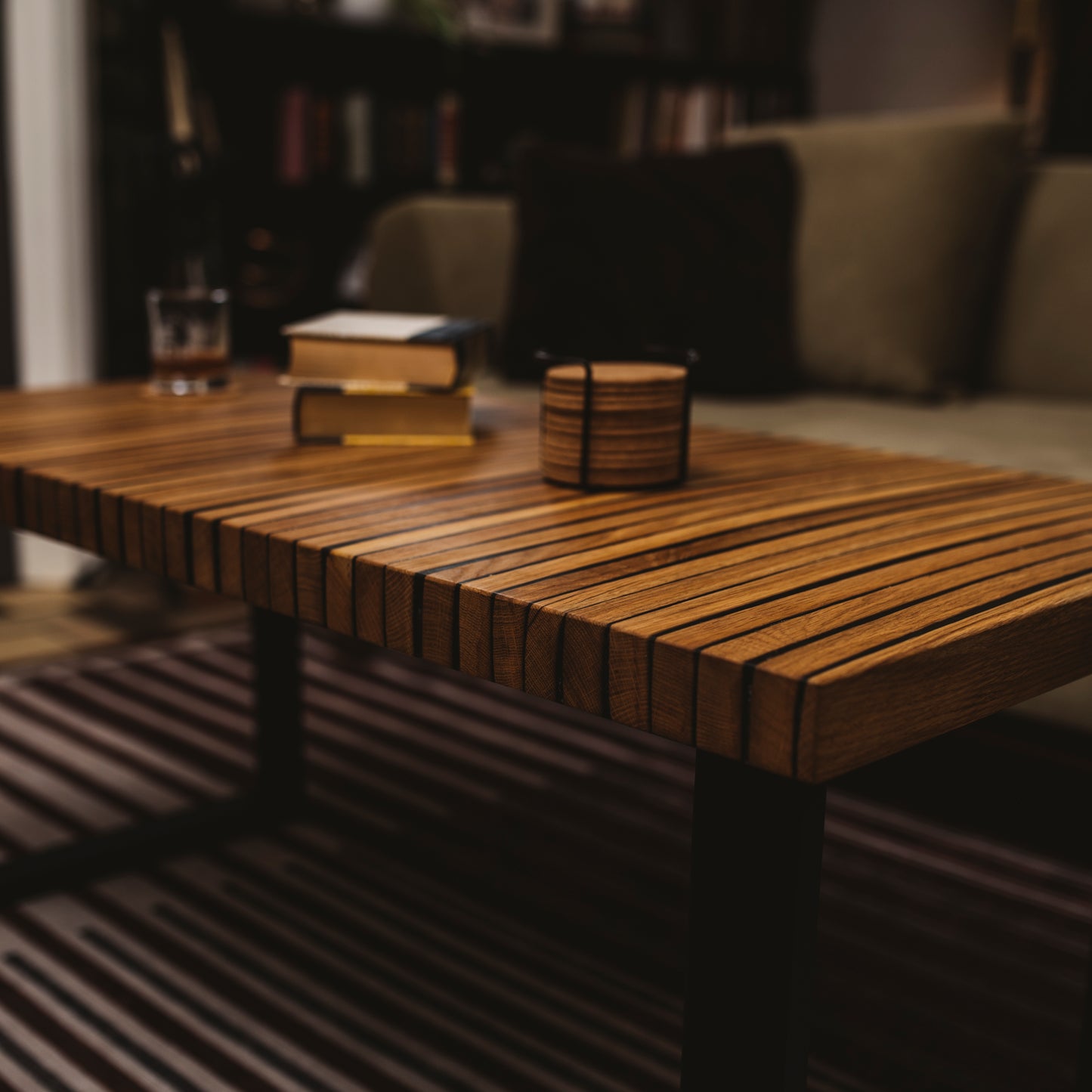 Arc Series Coffee Table - Motor City Barrels