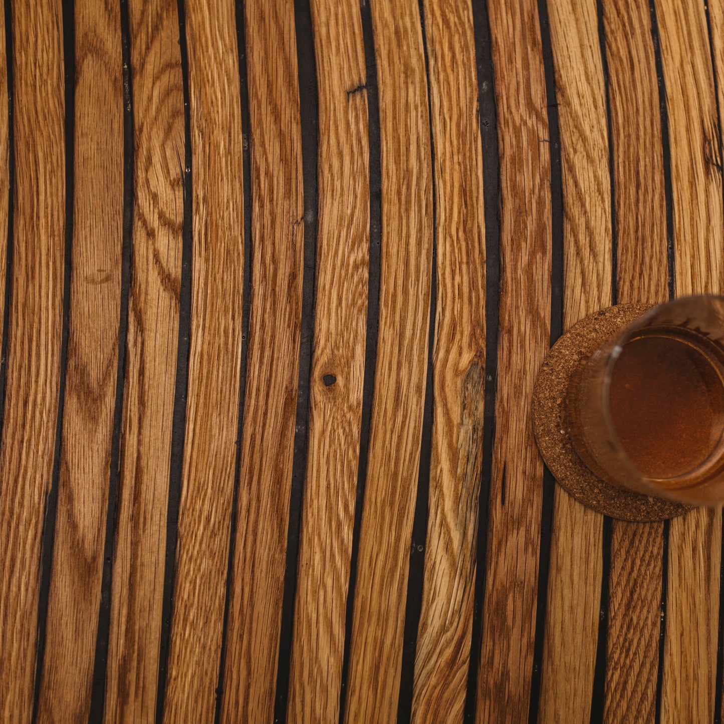 Arc Series Coffee Table - Motor City Barrels