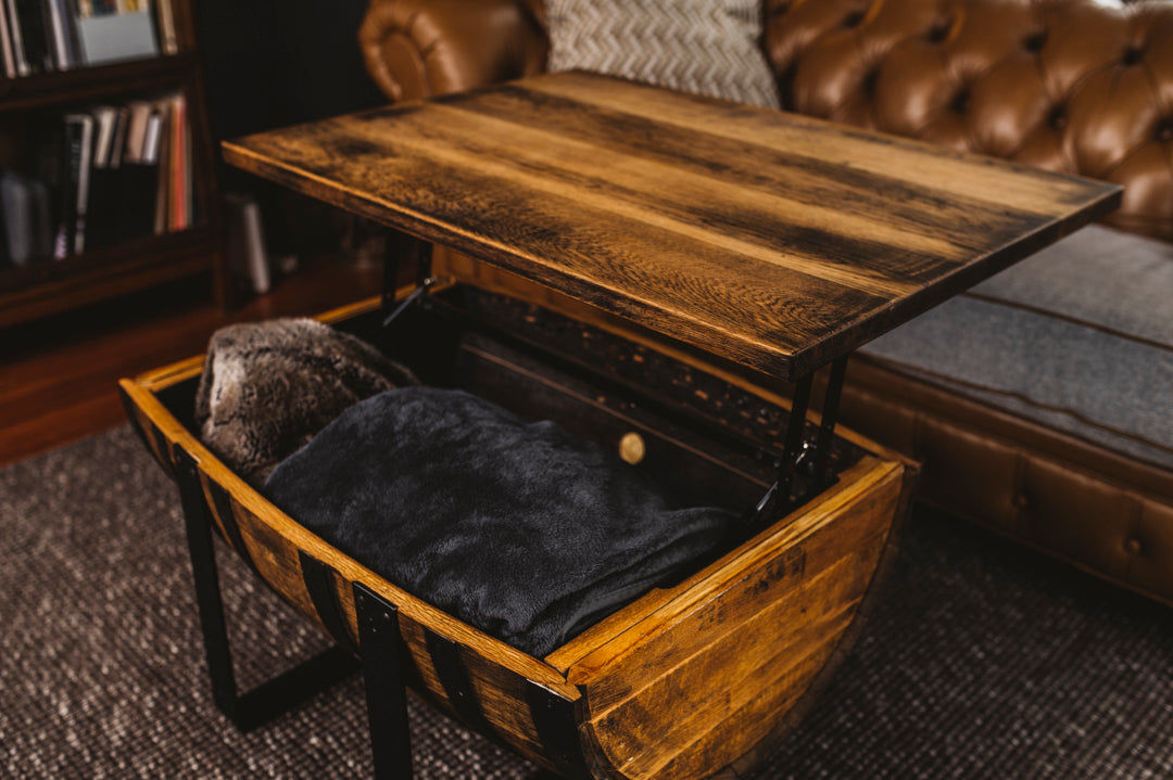 Detroit Rickhouse Table - Motor City Barrels