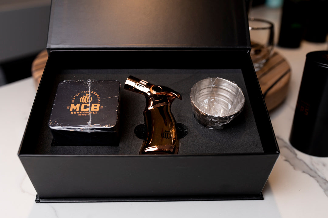 Cubed Series Barrel Smoked Cocktail Kit - Motor City Barrels