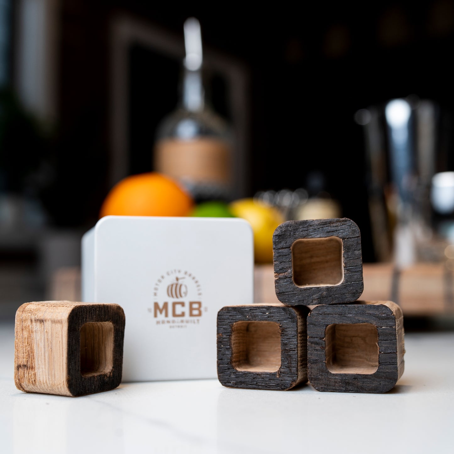 Barrel Ice Cubes - Motor City Barrels