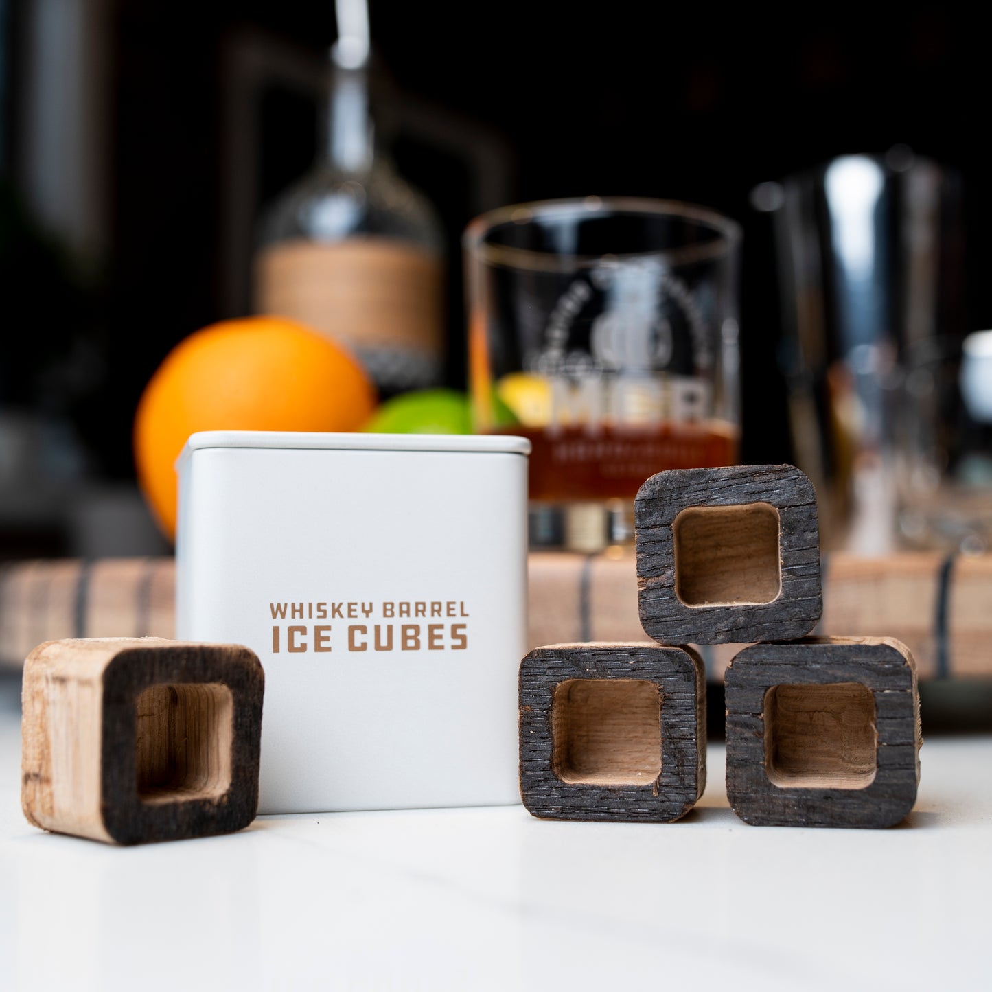 Barrel Ice Cubes - Motor City Barrels