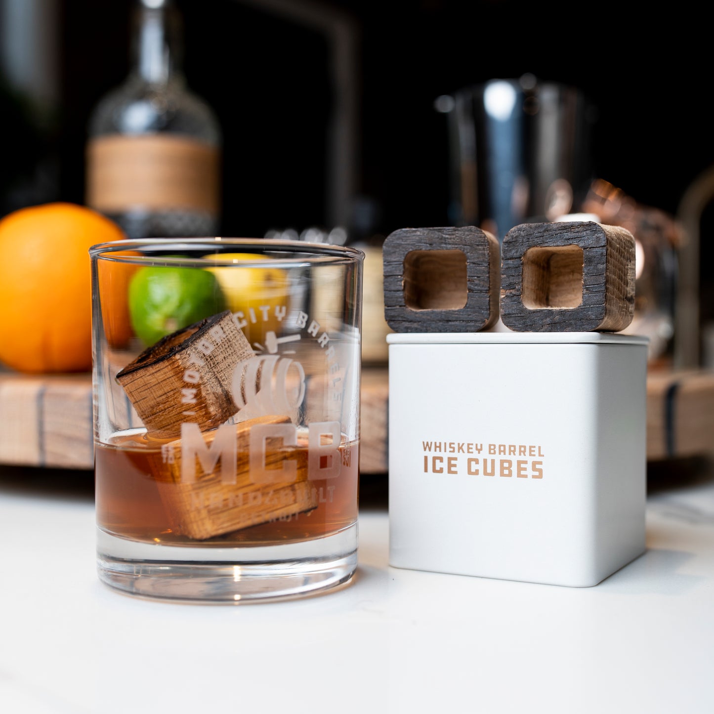 Barrel Ice Cubes - Motor City Barrels