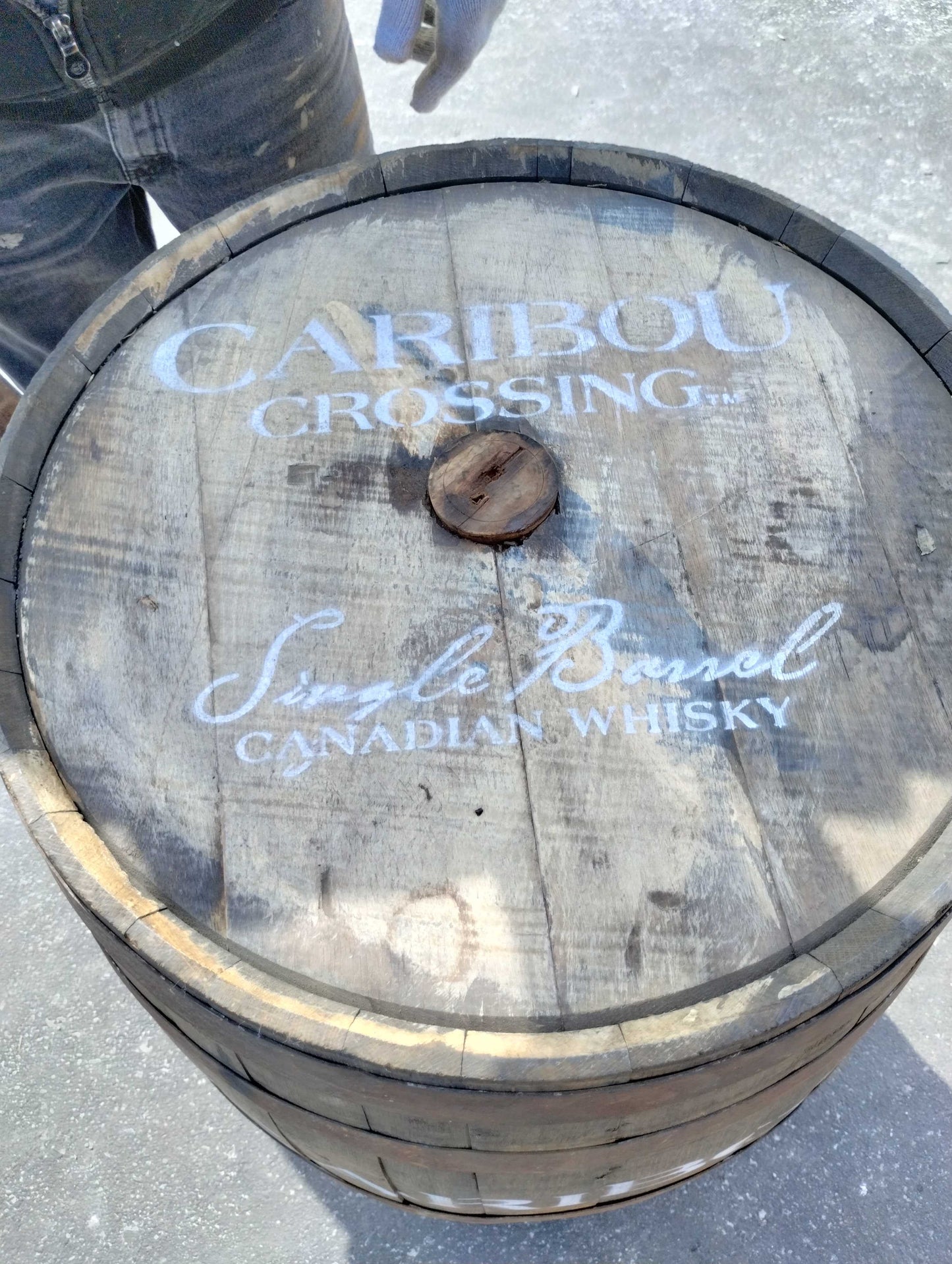 Furniture Grade - Caribou Single Barrel - Canadian Whiskey Barrel 53 Gallon
