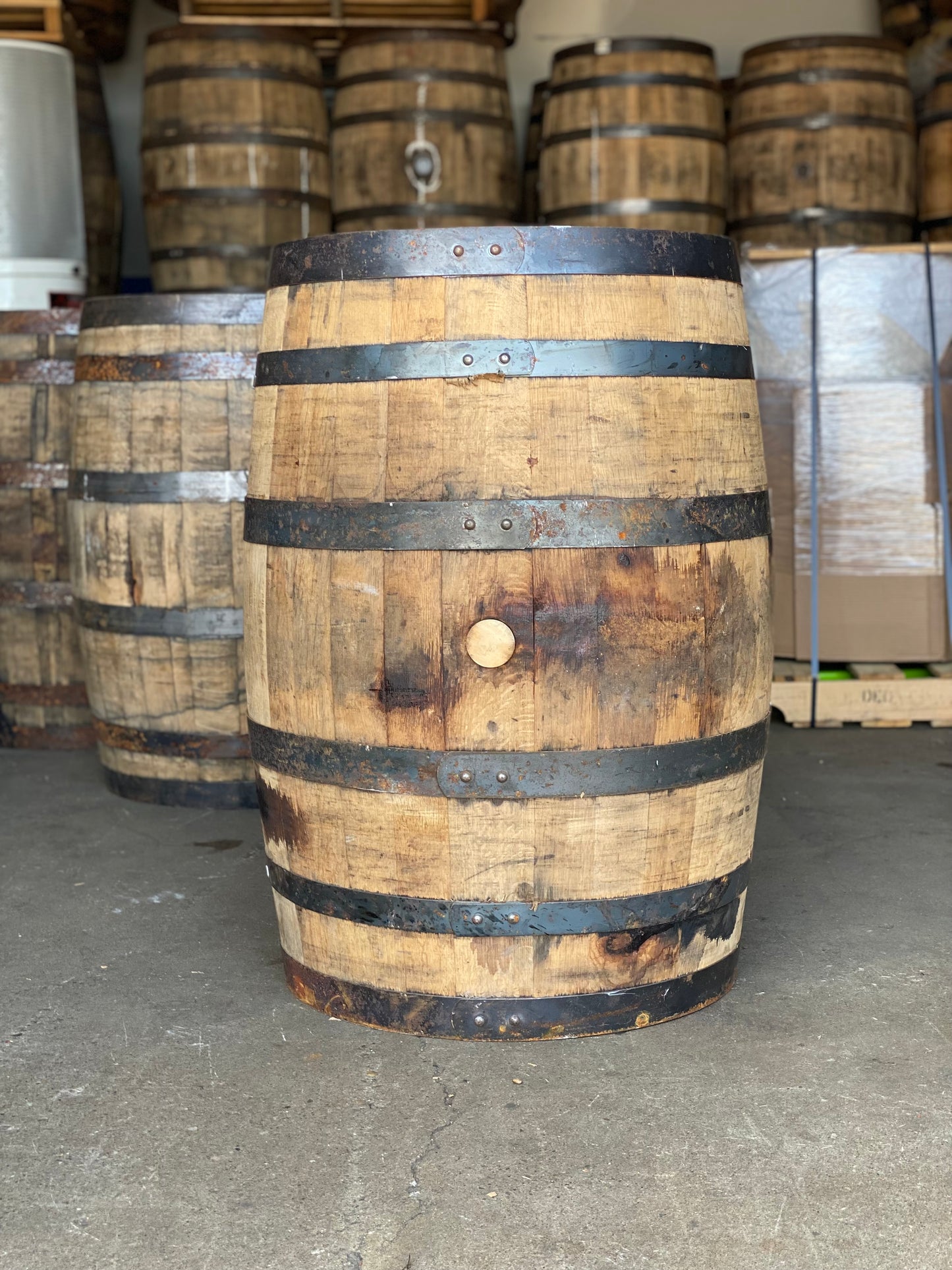 Furniture Grade - Sagamore Spirit - Whiskey Barrel 53 Gallon - Motor City Barrels