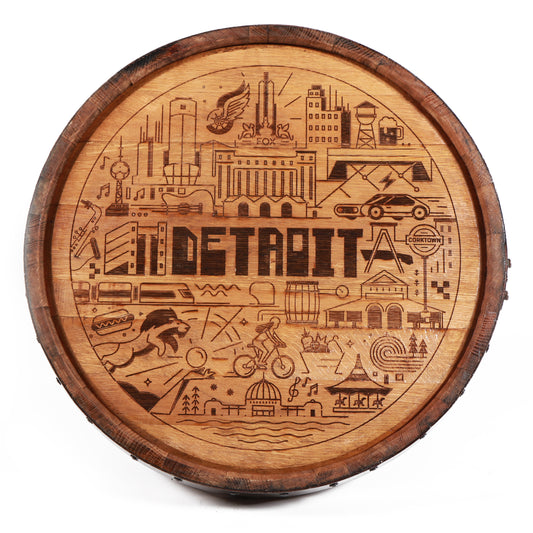 Detroit City Barrel Cap - Motor City Barrels