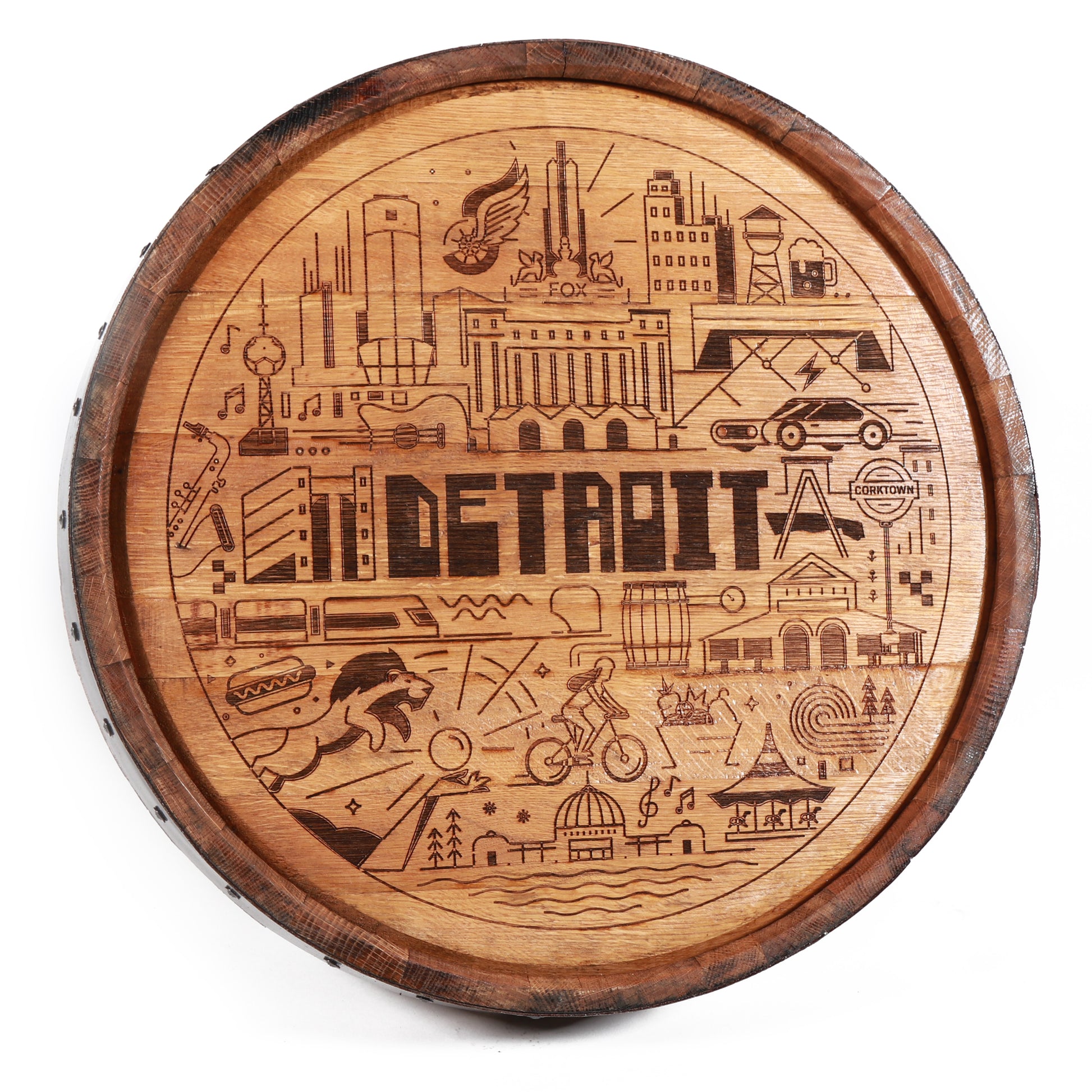 Detroit City Barrel Cap - Motor City Barrels