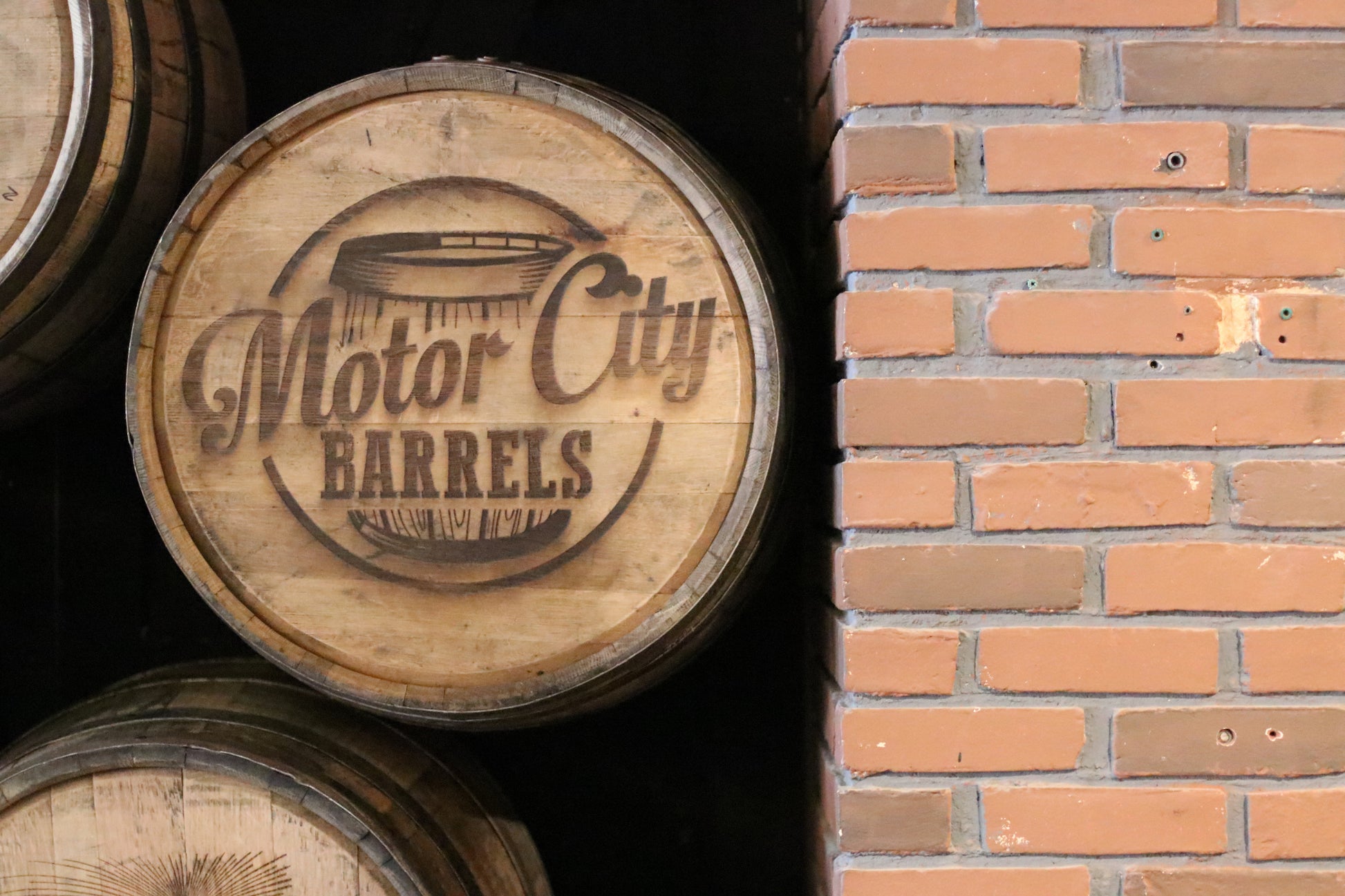 Engraved Custom Barrel Top - Motor City Barrels