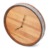 Whiskey Barrel Cap Clock - Motor City Barrels