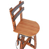 125 PROOF Bar Stool with Swivel Seat - Motor City Barrels