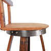125 PROOF Bar Stool with Swivel Seat - Motor City Barrels