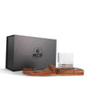 Cigar Holder with Rocks Glass - Motor City Barrels
