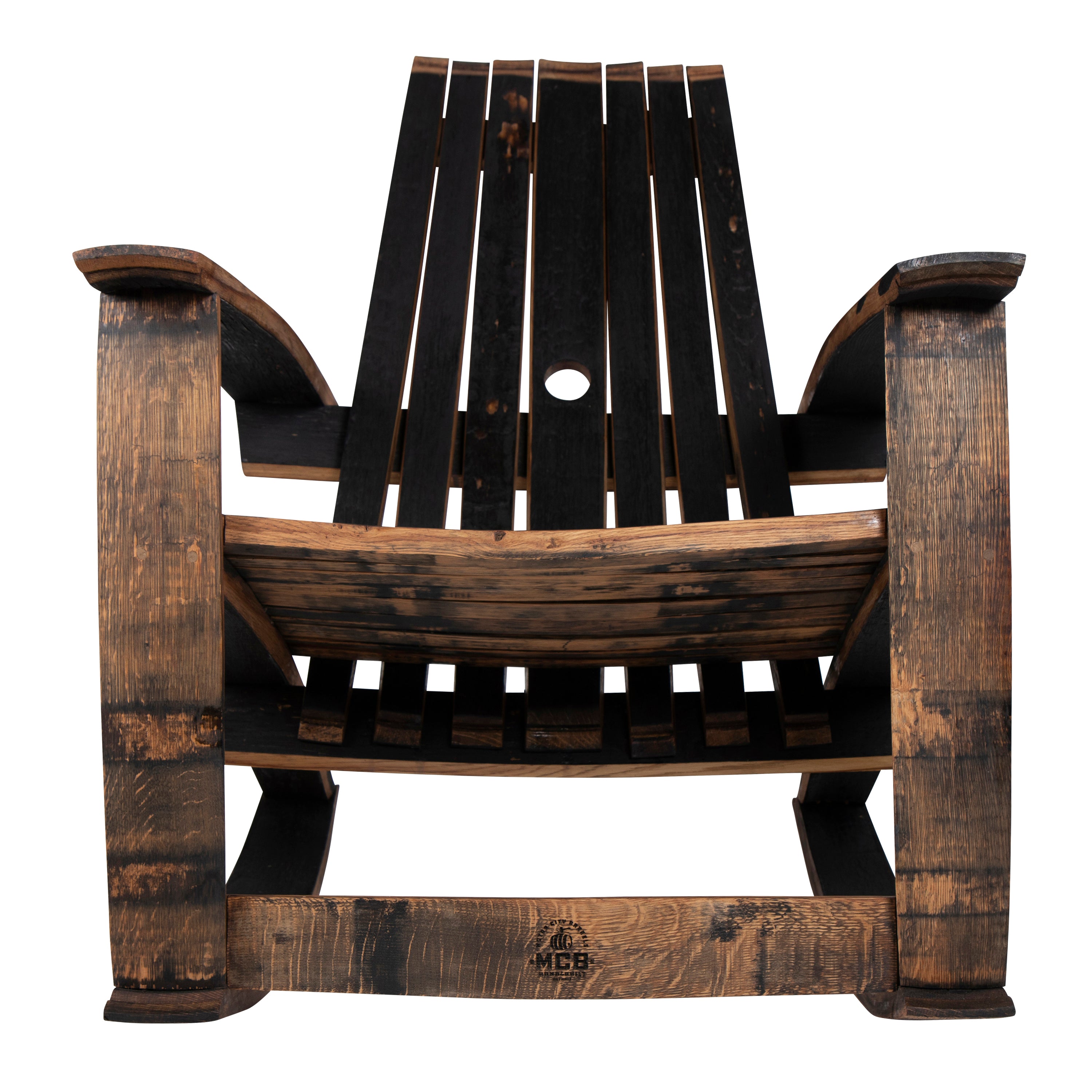 Barrel discount rocking chair