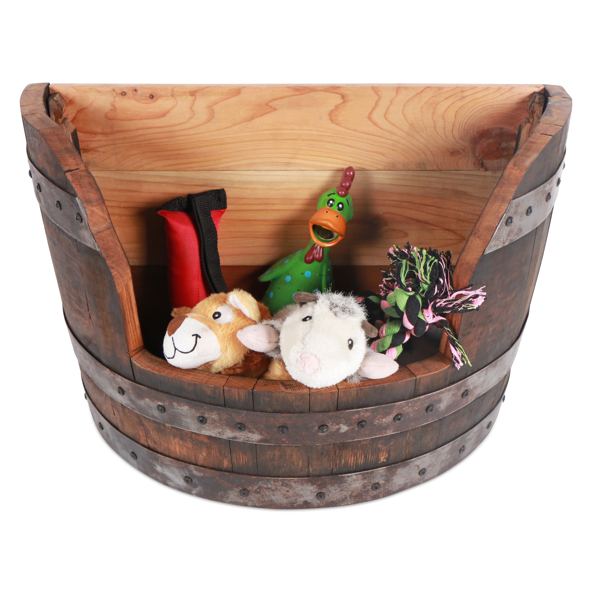 Pet Toy Chest - Motor City Barrels