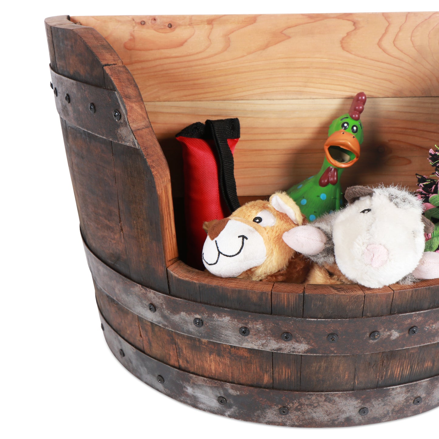 Pet Toy Chest - Motor City Barrels