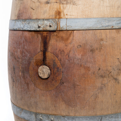 Wine Barrel Whole Authentic 60 Gallon - Motor City Barrels