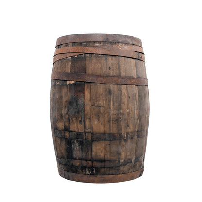 Grade C Whiskey Barrel Whole Authentic 53 Gallon - Motor City Barrels