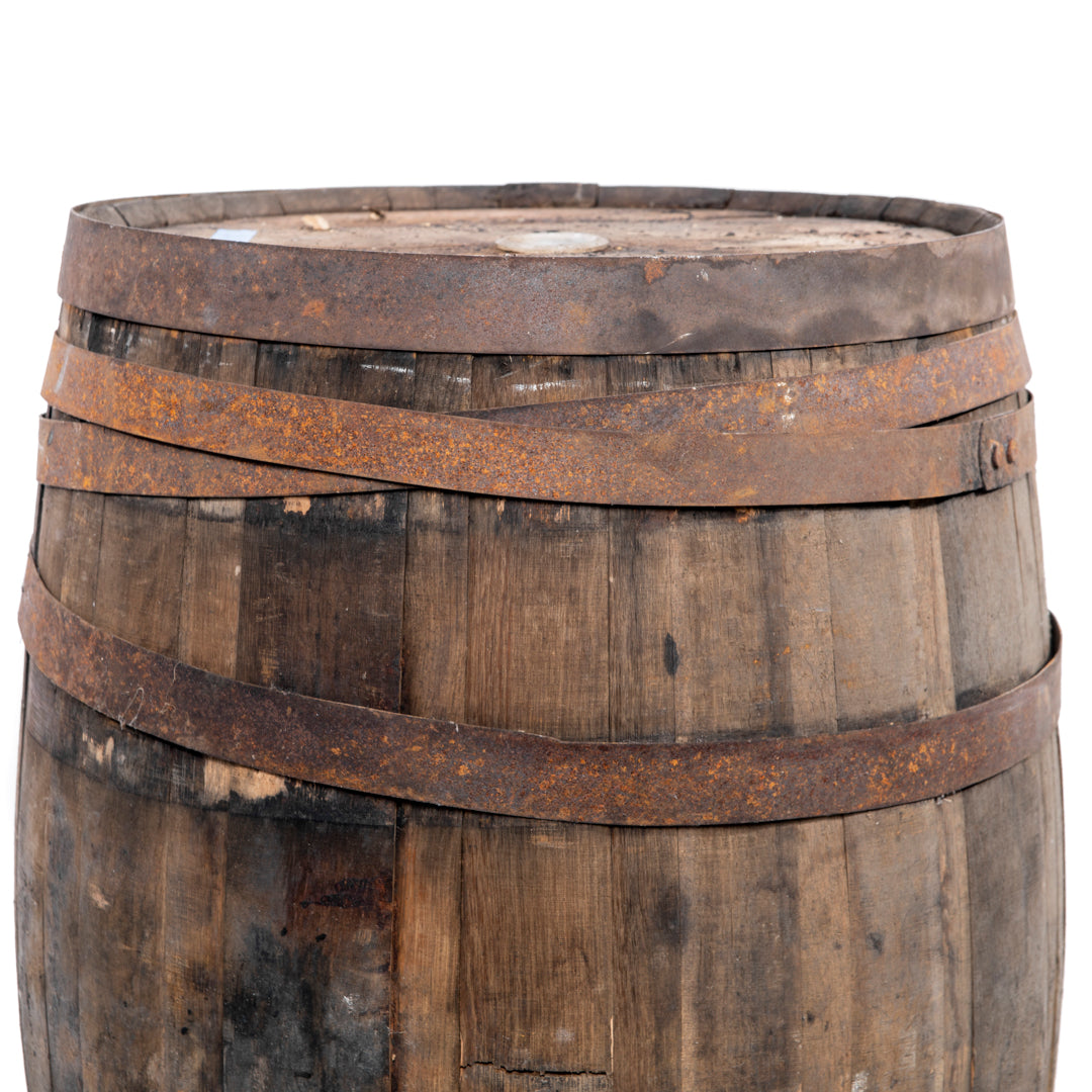 Grade C Whiskey Barrel Whole Authentic 53 Gallon - Motor City Barrels