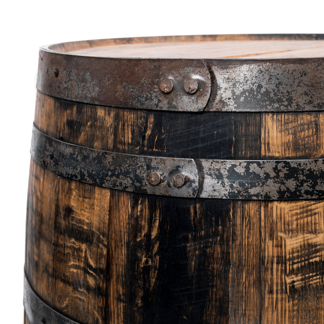 Furniture Grade - Finished Whiskey Barrel - Motor City Barrels