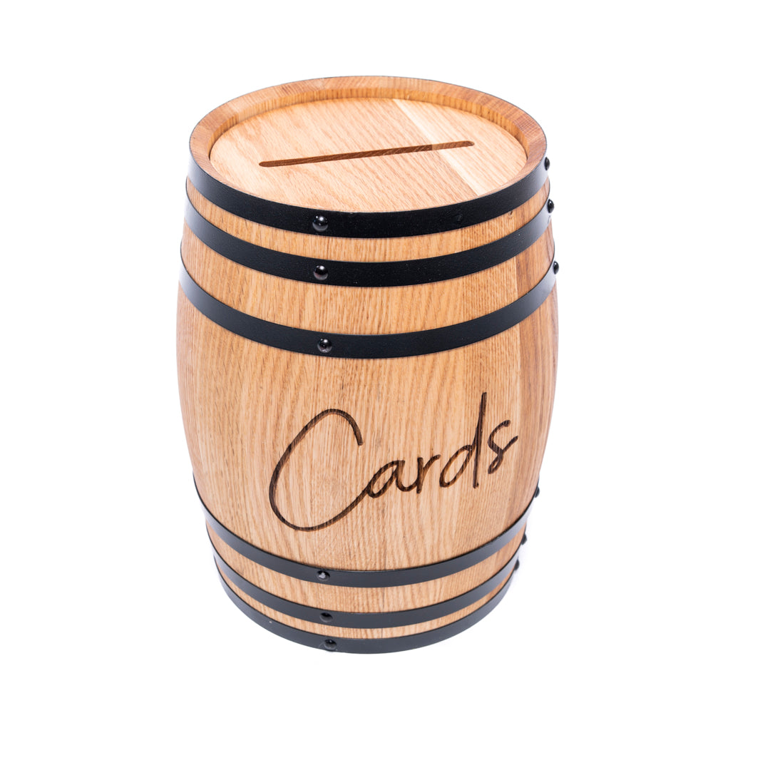 Barrell Card Personalized Wine Barrel Card Holder | Small Card Holder - Motor City ...