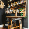 125 PROOF Bar Stool with Swivel Seat - Motor City Barrels