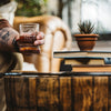 Whiskey Barrel Oak Coffee Table - Motor City Barrels