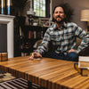 Arc Series Coffee Table - Motor City Barrels