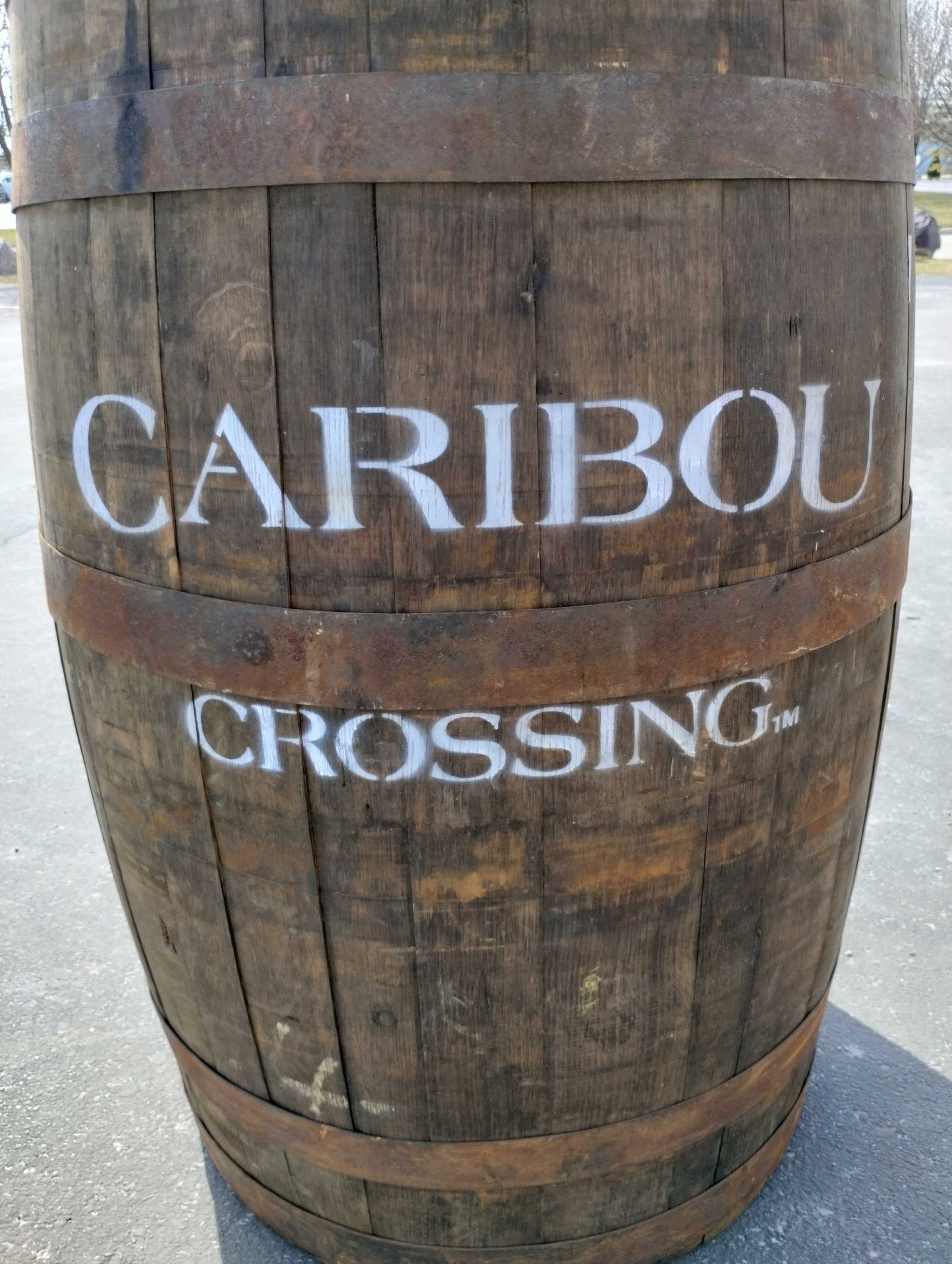 Furniture Grade - Caribou Single Barrel - Canadian Whiskey Barrel 53 Gallon
